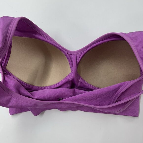 Jockey Seamfree Back Smoothing Bralette Lot Size Large Molded Cups Wireless Bra - Picture 8 of 9